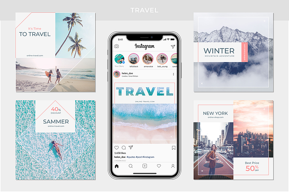 50 Instagram Posts & Stories in Instagram Templates - product preview 5