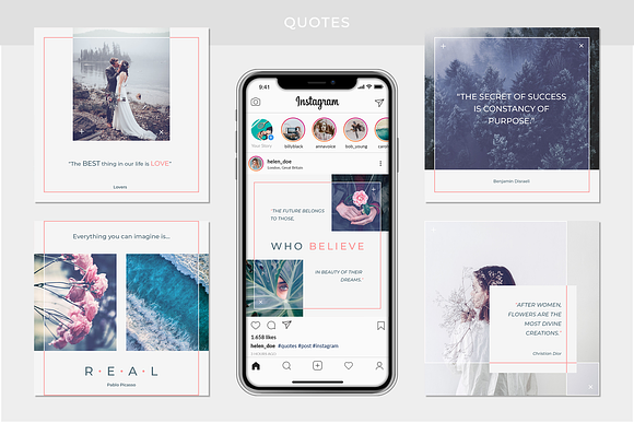 50 Instagram Posts & Stories in Instagram Templates - product preview 7