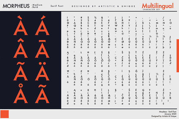 MORPHEUS Serif font in Serif Fonts - product preview 4