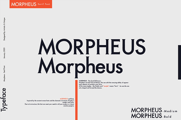 MORPHEUS Serif font in Serif Fonts - product preview 9