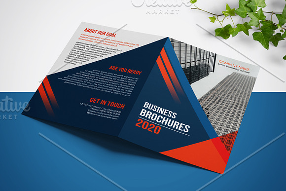 Business Bifold Brochure V988 in Brochure Templates - product preview 1