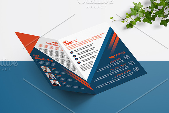 Business Bifold Brochure V988 in Brochure Templates - product preview 2