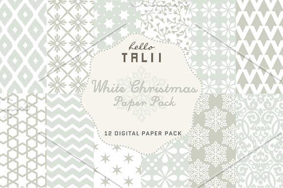 Christmas BUNDLE Paper Pack in Patterns - product preview 1
