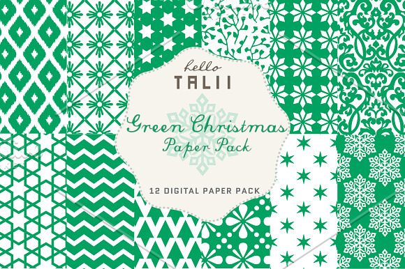 Christmas BUNDLE Paper Pack in Patterns - product preview 2