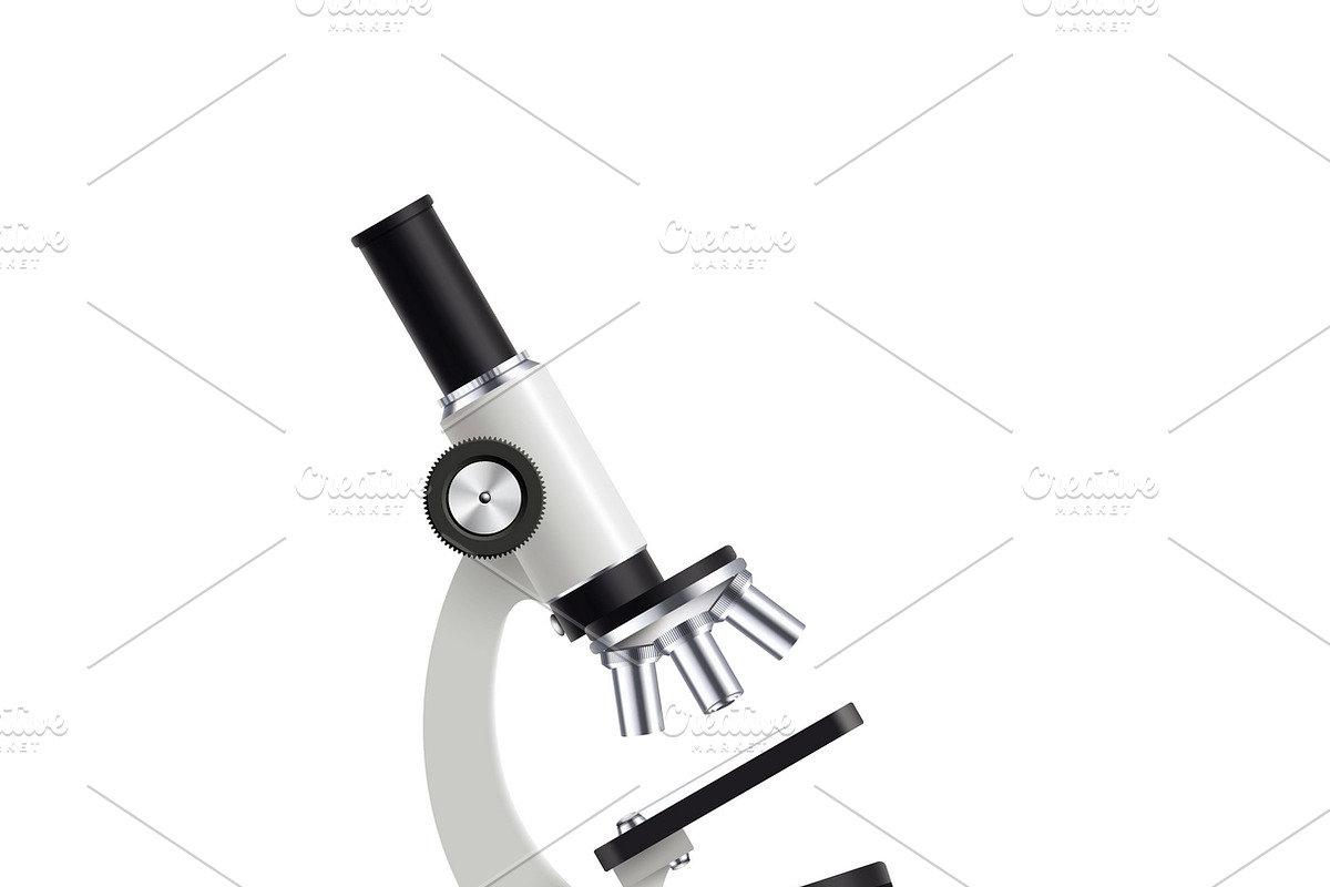Microscope vector illustration in Illustrations - product preview 8