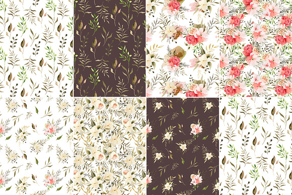 Dainty Blossom Collection in Illustrations - product preview 7