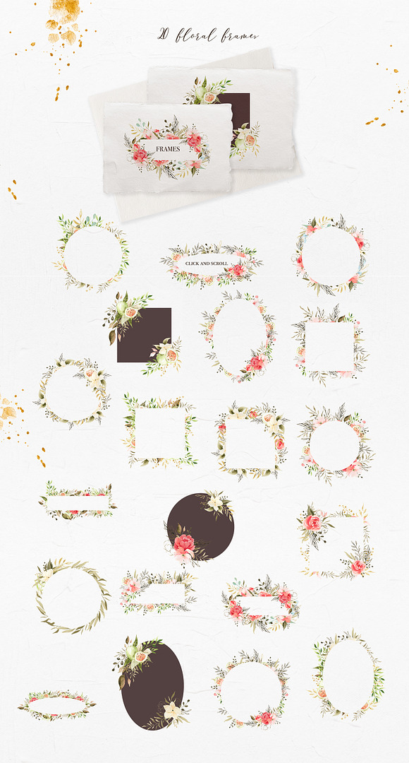 Dainty Blossom Collection in Illustrations - product preview 14