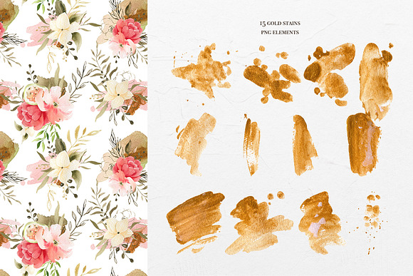Dainty Blossom Collection in Illustrations - product preview 16
