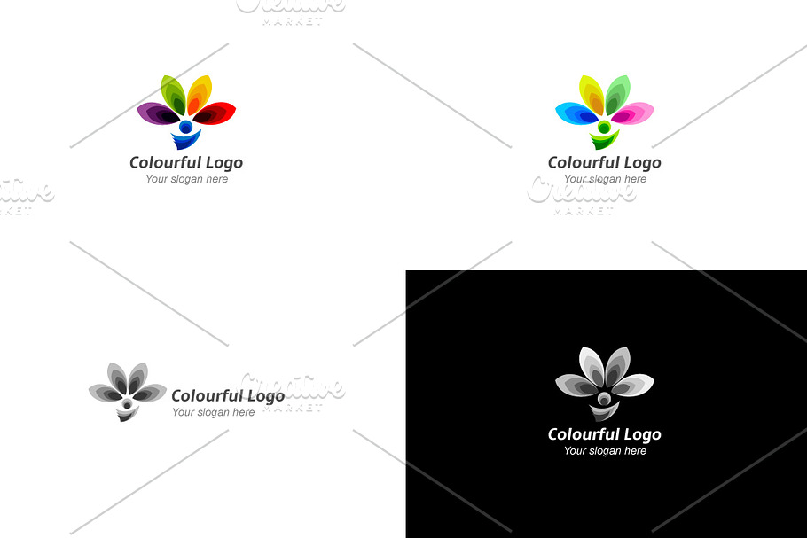 Colourful Logo in Logo Templates - product preview 8