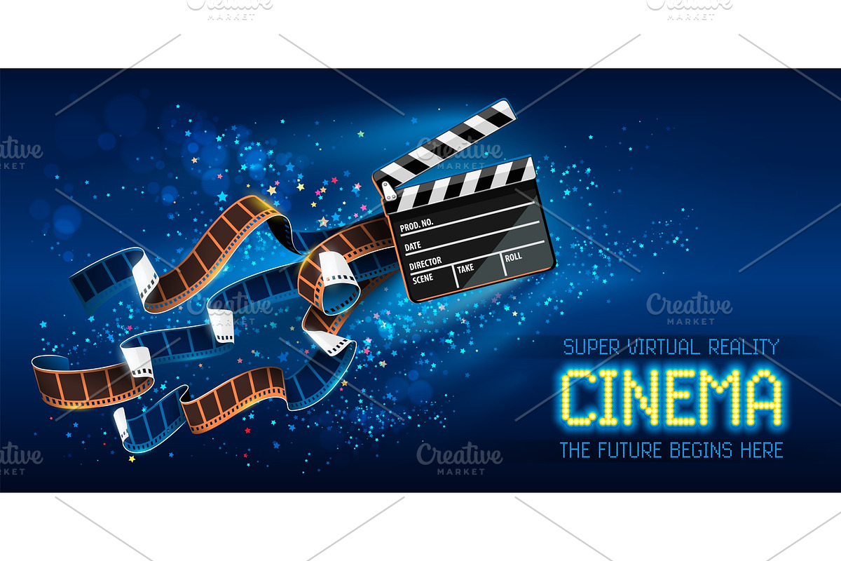 Cinema producers clapperboard. in Illustrations - product preview 8