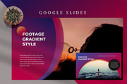 Footage Gradient - Google Slides