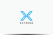 Initial X Logo