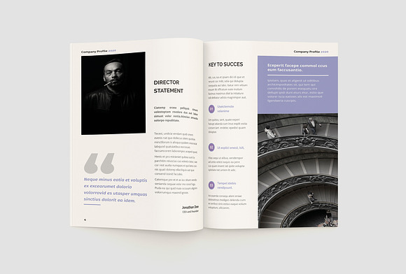 Company Profile  Occullam in Brochure Templates - product preview 4