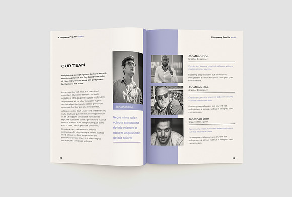 Company Profile  Occullam in Brochure Templates - product preview 8