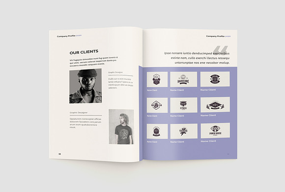 Company Profile  Occullam in Brochure Templates - product preview 11