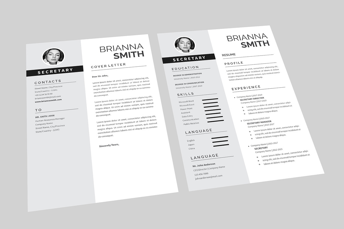 Cover Letter Resume Designer in Resume Templates - product preview 8