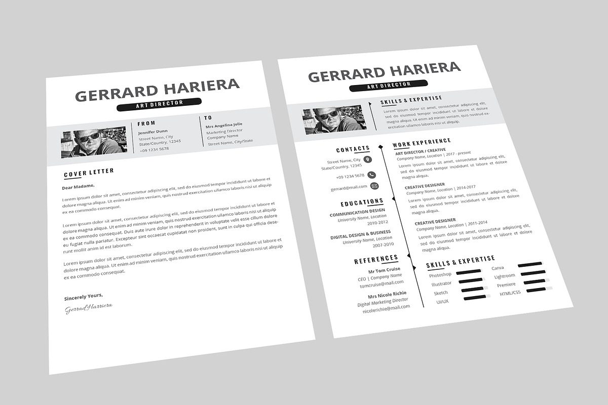 ART Director Resume Designer in Resume Templates - product preview 8