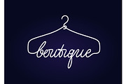 Creative boutique logo design