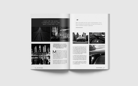 Simple & Clean Magazine Template III in Magazine Templates - product preview 9