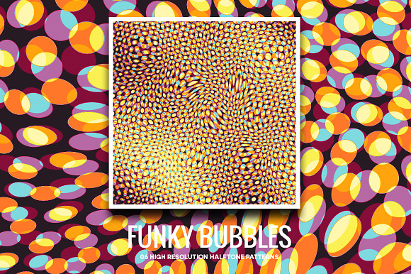 Funky Bubbles in Patterns - product preview 2