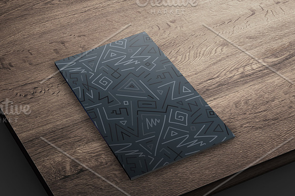 Dark drawing seamless patterns in Patterns - product preview 3