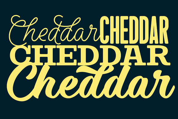 Steak & Cheese Bundle in Display Fonts - product preview 10