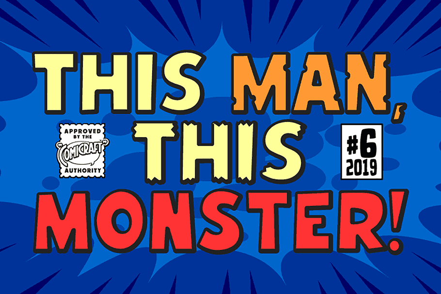 This Man This Monster in Display Fonts - product preview 8
