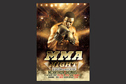 MMA Night Flyer