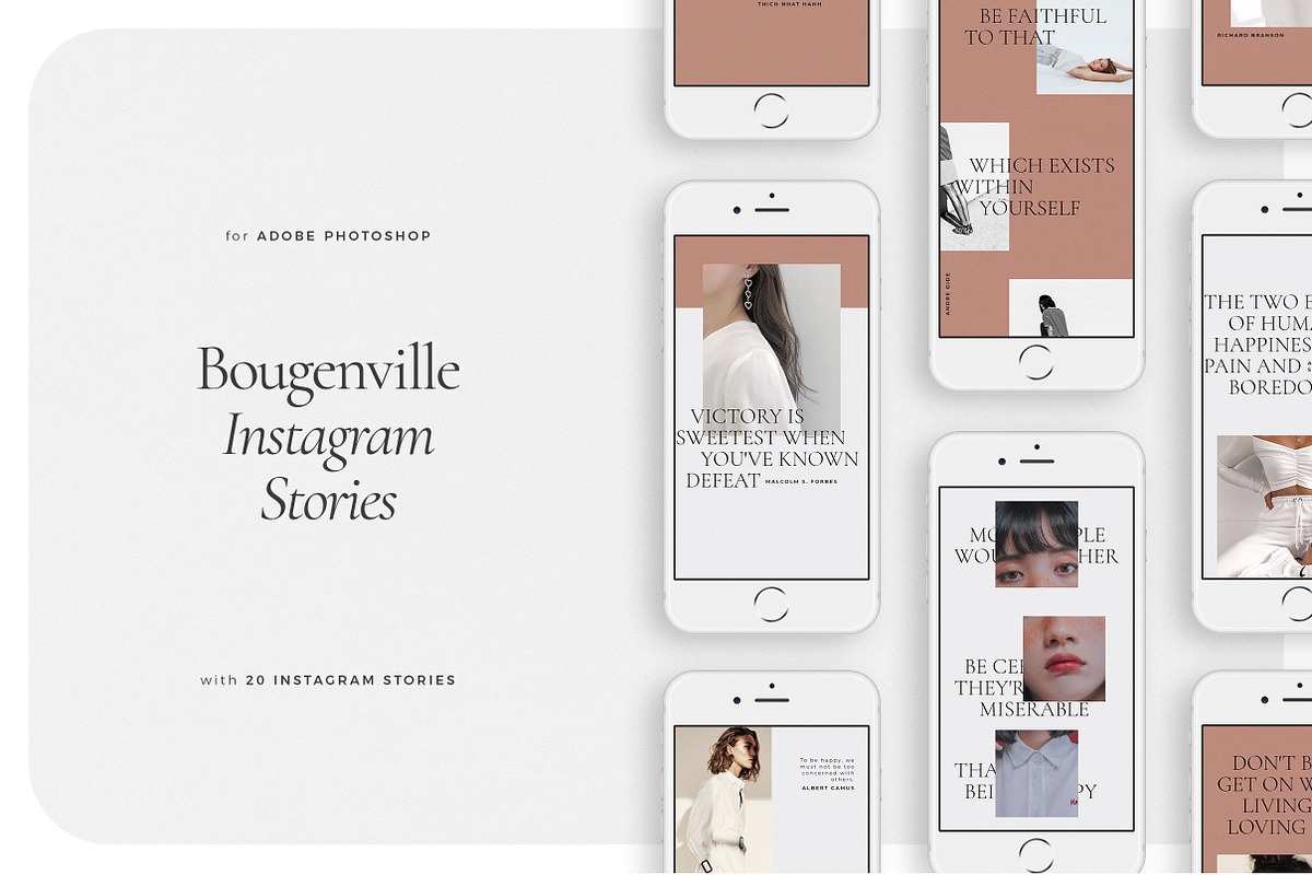 BOUGENVILLE Instagram Stories in Instagram Templates - product preview 8
