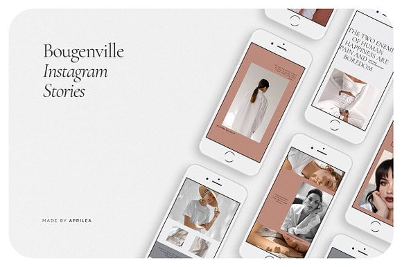 BOUGENVILLE Instagram Stories in Instagram Templates - product preview 5