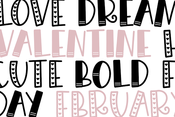 Flirty | Valentine's Day Font in Display Fonts - product preview 5