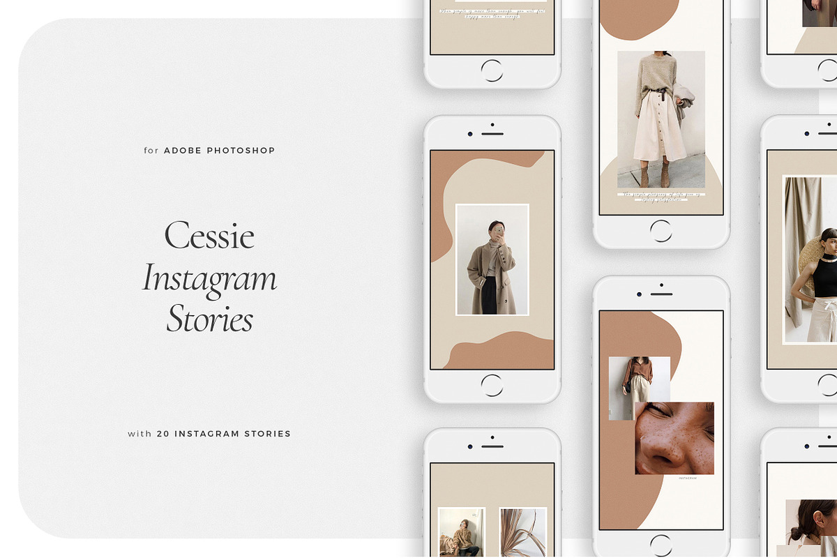 CESSIE Instagram Stories in Instagram Templates - product preview 8