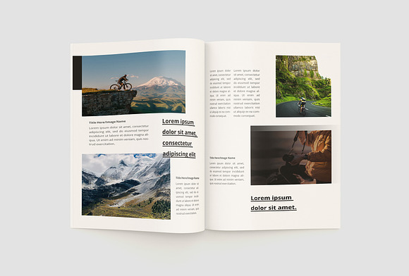Adventure Sport Magazine in Magazine Templates - product preview 8