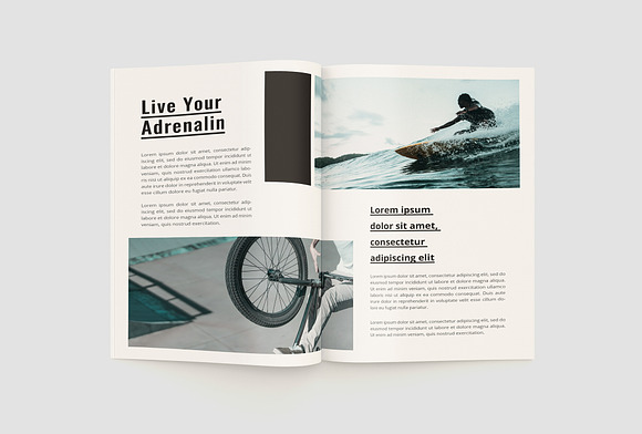 Adventure Sport Magazine in Magazine Templates - product preview 9