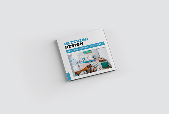 Square Interior Design Brochure in Brochure Templates - product preview 1