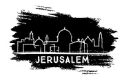 Jerusalem Israel City Skyline