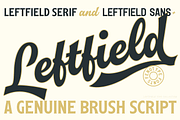 Leftfield Script, Sans & Serif