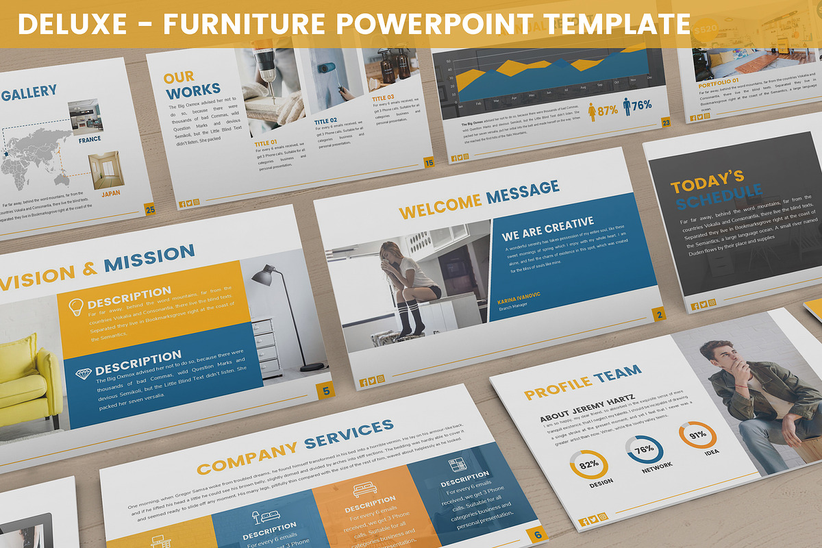 Deluxe - Powerpoint Template in PowerPoint Templates - product preview 8