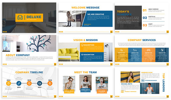 Deluxe - Powerpoint Template in PowerPoint Templates - product preview 1