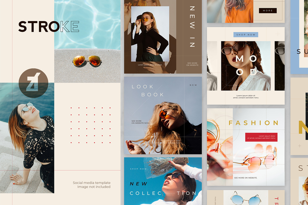 Stroke social media graphic in Instagram Templates - product preview 8