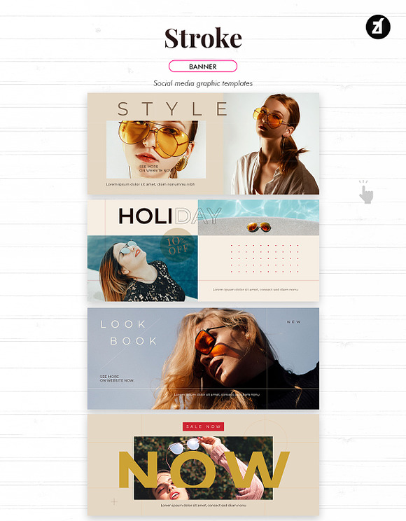 Stroke social media graphic in Instagram Templates - product preview 7