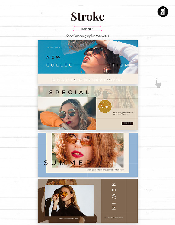 Stroke social media graphic in Instagram Templates - product preview 8
