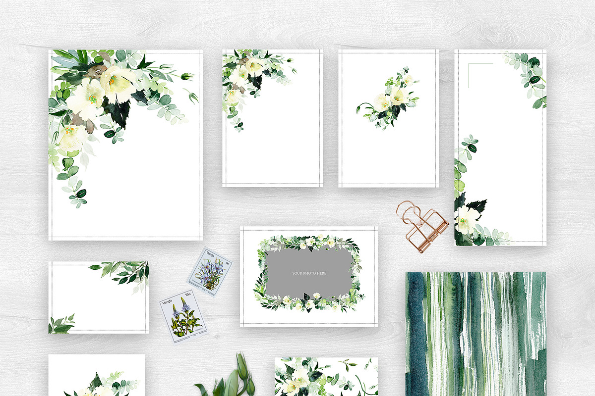 Set for a wedding in Wedding Templates - product preview 8