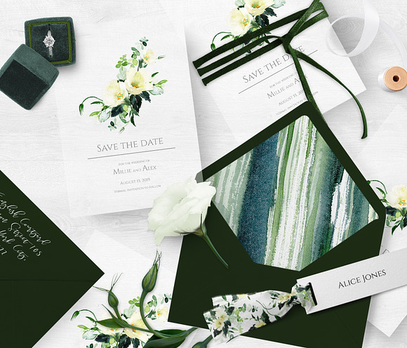 Set for a wedding in Wedding Templates - product preview 2