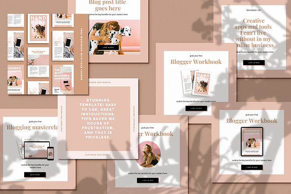Instagram Marketing Bundle | CANVA in Instagram Templates - product preview 1