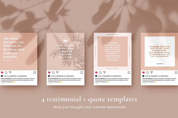 Instagram Marketing Bundle | CANVA in Instagram Templates - product preview 3