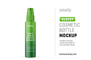 Cosmetic pump bottle mockup 50ml