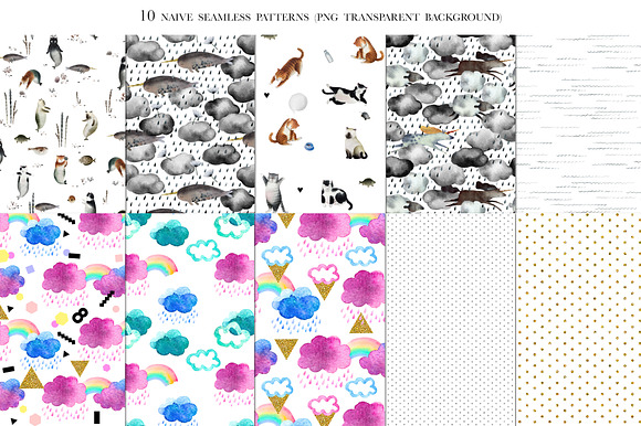 WOW 70+ Seamless Patterns in Patterns - product preview 7