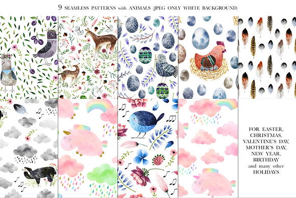 WOW 70+ Seamless Patterns in Patterns - product preview 8