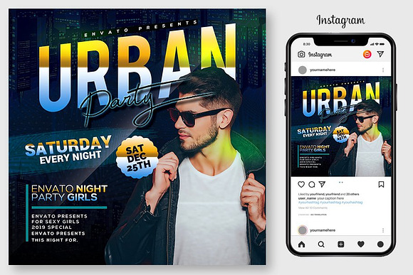 20+ Party Flyers Bundle in Flyer Templates - product preview 12